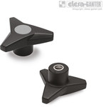 Three-arm handle VB.839/80 SST-M10-C2